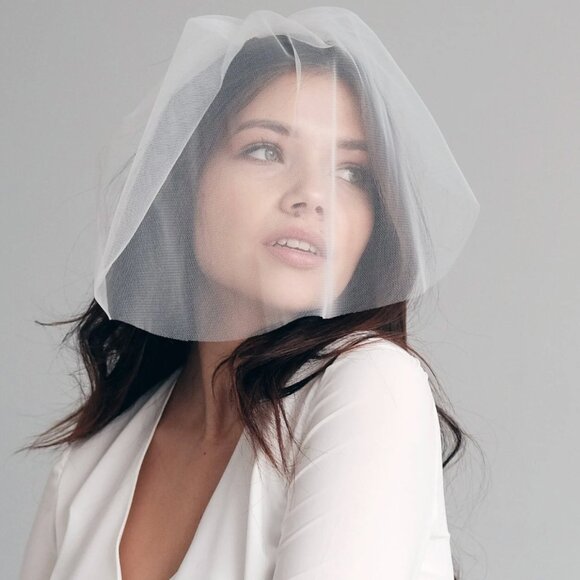 Other - BRAND NEW NEVER WORN Birdcage wedding veil - Short wedding veil, Blusher veil